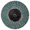 Forney Quick Change Flap Disc, 36 Grit, 3 in 5-Pack of Forney 71981 71615 - alternate 4